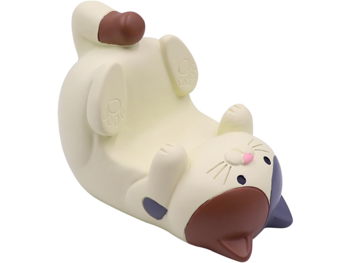 Soporte para teléfono de coche único y divertido con diseño de gato y conejo en 3D para tableta de Te Gusshious