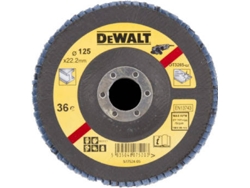 DEWALT DT3265-QZ - Disco de láminas Ø125mm, grano 36 - Cóncavo