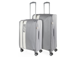 Juego De Maletas Semi-Rígidas Eva DKNY DKNY-408 Instinct storm grey (45,5X78x28 Cm - 86L)