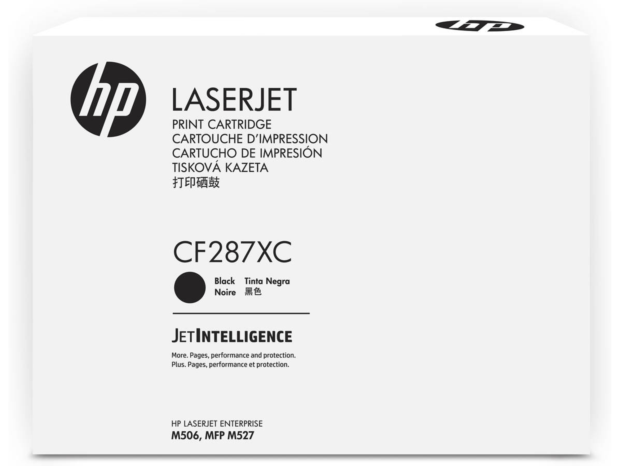 Cartucho de tóner HP 87X Negro