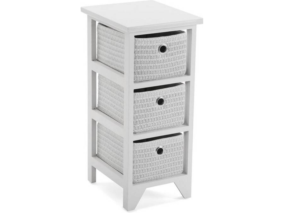 Tocador BIGBUY HOME (Marrón - Madera - 30 x 56 x 25 cm) )
