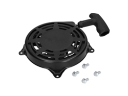 Arrancador de retroceso para motor BS1750, accesorio de repuesto 497680 con tornillos.