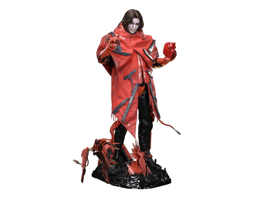 Figura de Higgs de Hot Toys Vgm81 de Death Stranding 2 en la playa, versión artesanal