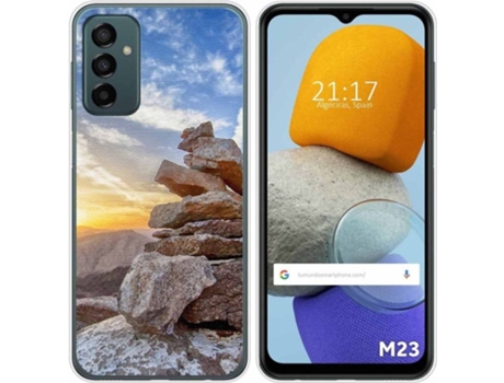 Carcasa para Samsung Galaxy M23 5G TUMUNDOSMARTPHONE Dibujos Sunset Multicolor