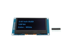Módulo de pantalla OLED de 2,42 pulgadas con puerto serie SPI y controlador SSD1309 para proyectos DIY MRA091C Azul