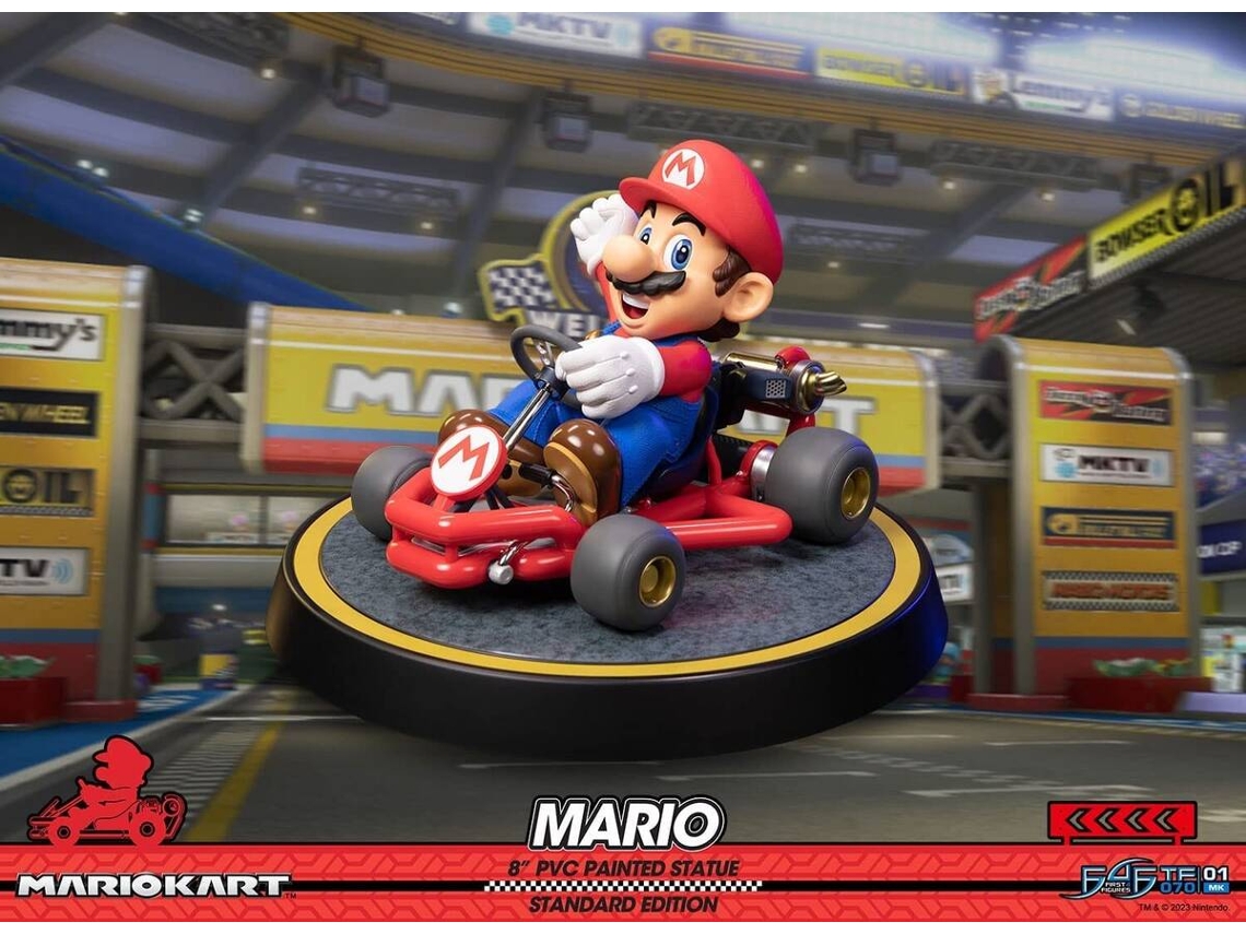 Figura FIRST 4 FIGURES Estátua Super Mario Kart  (19 cm)
