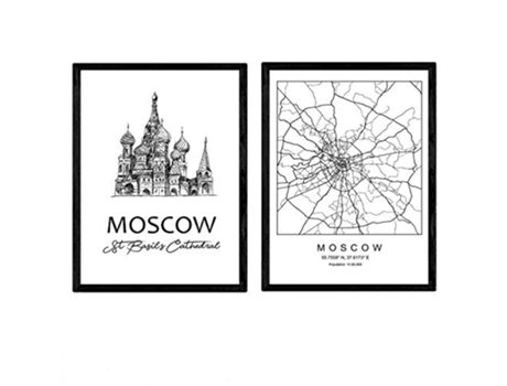 Pack de Poster NACNIC Moscú (A3)