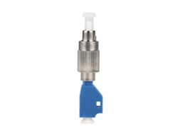 Adaptador híbrido de fibra óptica FC macho a LC hembra
