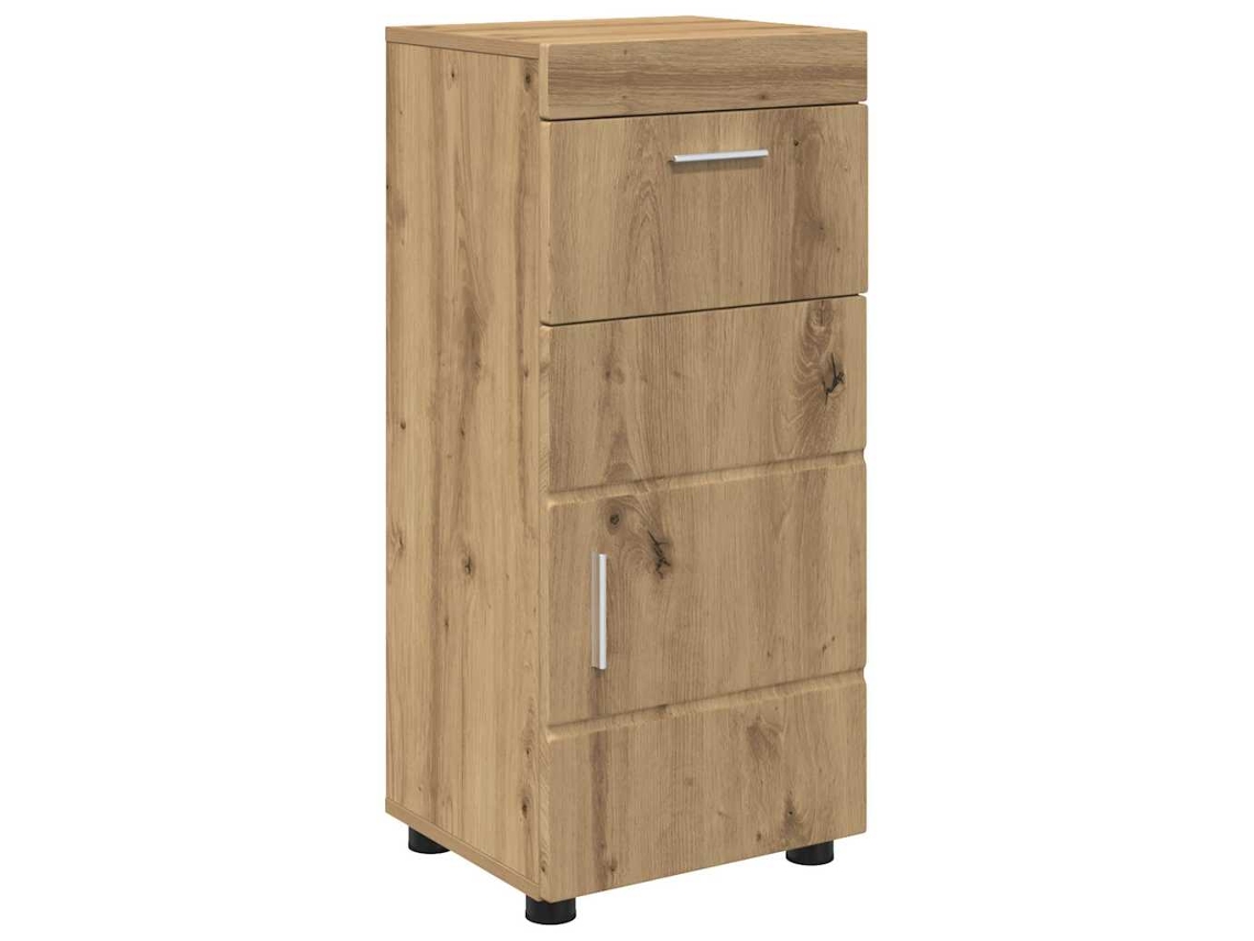 Maison Exclusive - Juego De Muebles De Baño Con Cajón Tulum Roble Artesanal