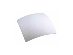 Cristal cuadrado curvado mate 30x30cm