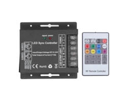 2026-controlador De Regulación Rgb Para Tiras Led Con Mando A Distancia 24 Teclas Módulo Led Dc 12v-24v