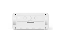 Reloj Despertador Digital Con Gran Pantalla Lcd, Indicador De Temperatura Y Humedad, Retroiluminación, Función De Repetición De Alarma Y Funcionamiento A Pilas, Ideal Para Dormitorios Y Oficinas.