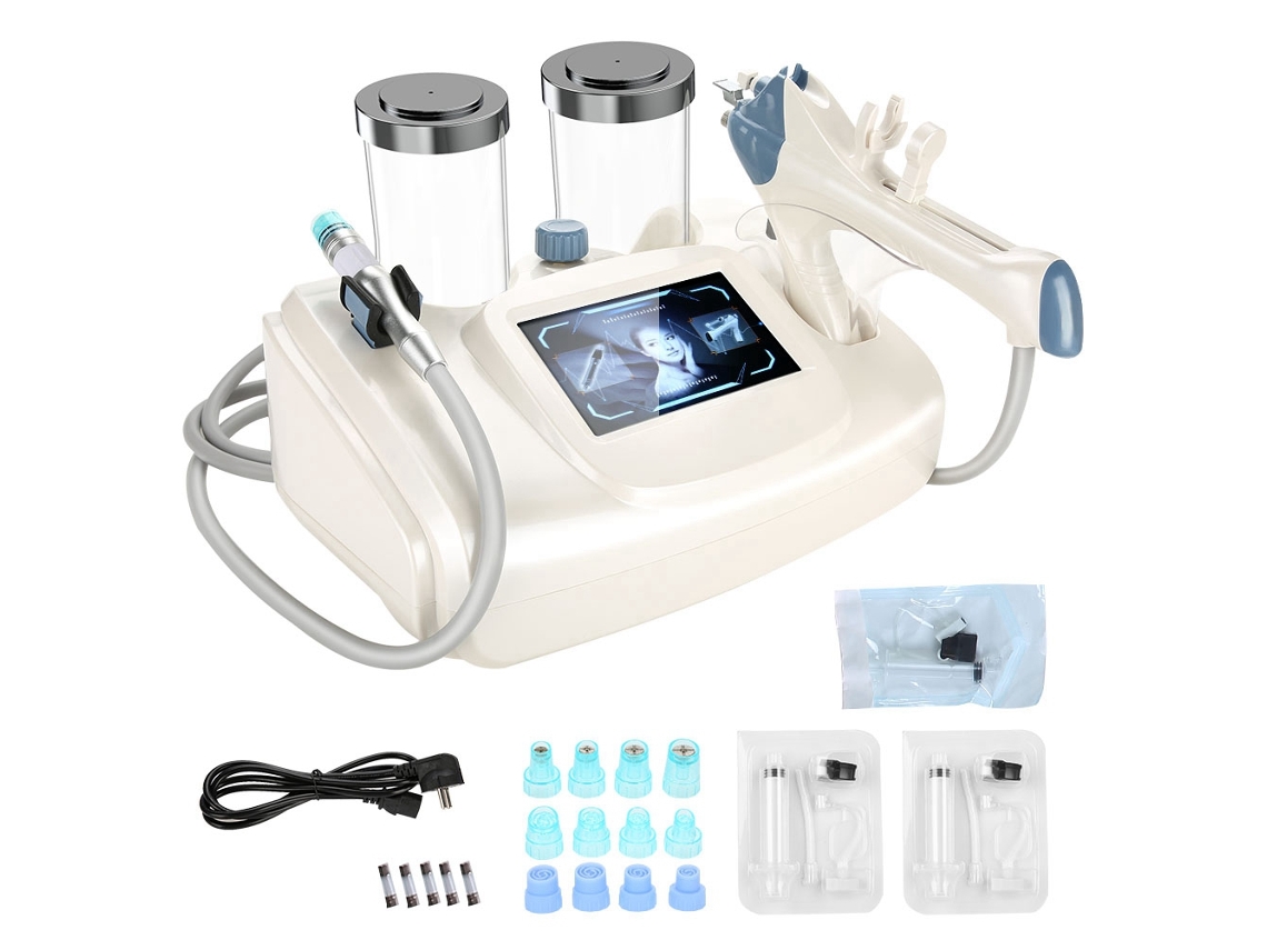 Instrumento de belleza automático para el rejuvenecimiento de la piel con microagujas