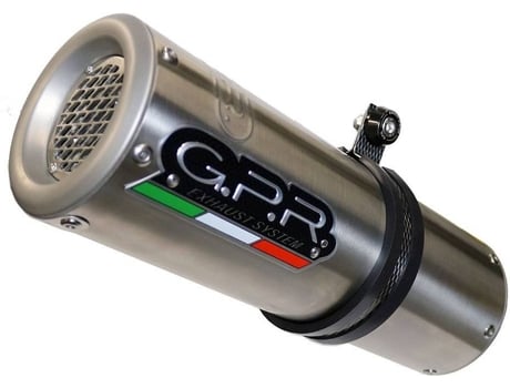 Silenciador GPR EXHAUST SYSTEMS M3 Stainless Steel Slip On Speed Triple 1050 11-15 Homologated Plata