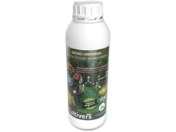 CULTIVERS Fertilizante Plantas Universal Ecológico 1 L Abono Líquido 100% Orgánico y Natural con Aminoácidos