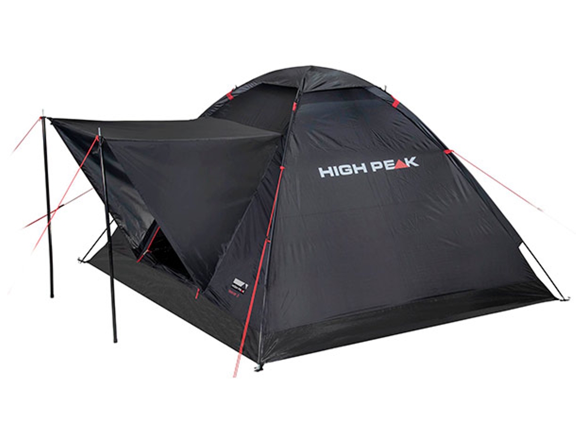 High Peak Beaver 3, con techo protector contra la intemperie,suelo de bañera