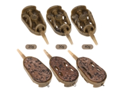 3 moldes de pesca rápidos para cebo de carpa