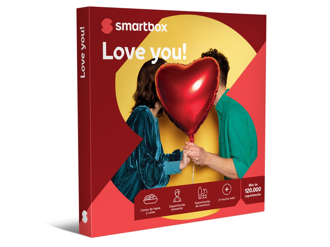 Caja Regalo Smartbox ¡Te amo!