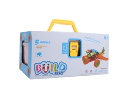 Juguete Educativo De Bloques De Construcción Con Tuercas Y Tornillos Montados Por Diy Para Niños Coche 7752
