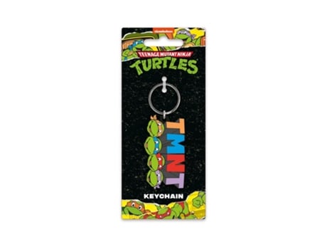 Teenage Mutant Ninja Turtles Llavero de Goma Clásico