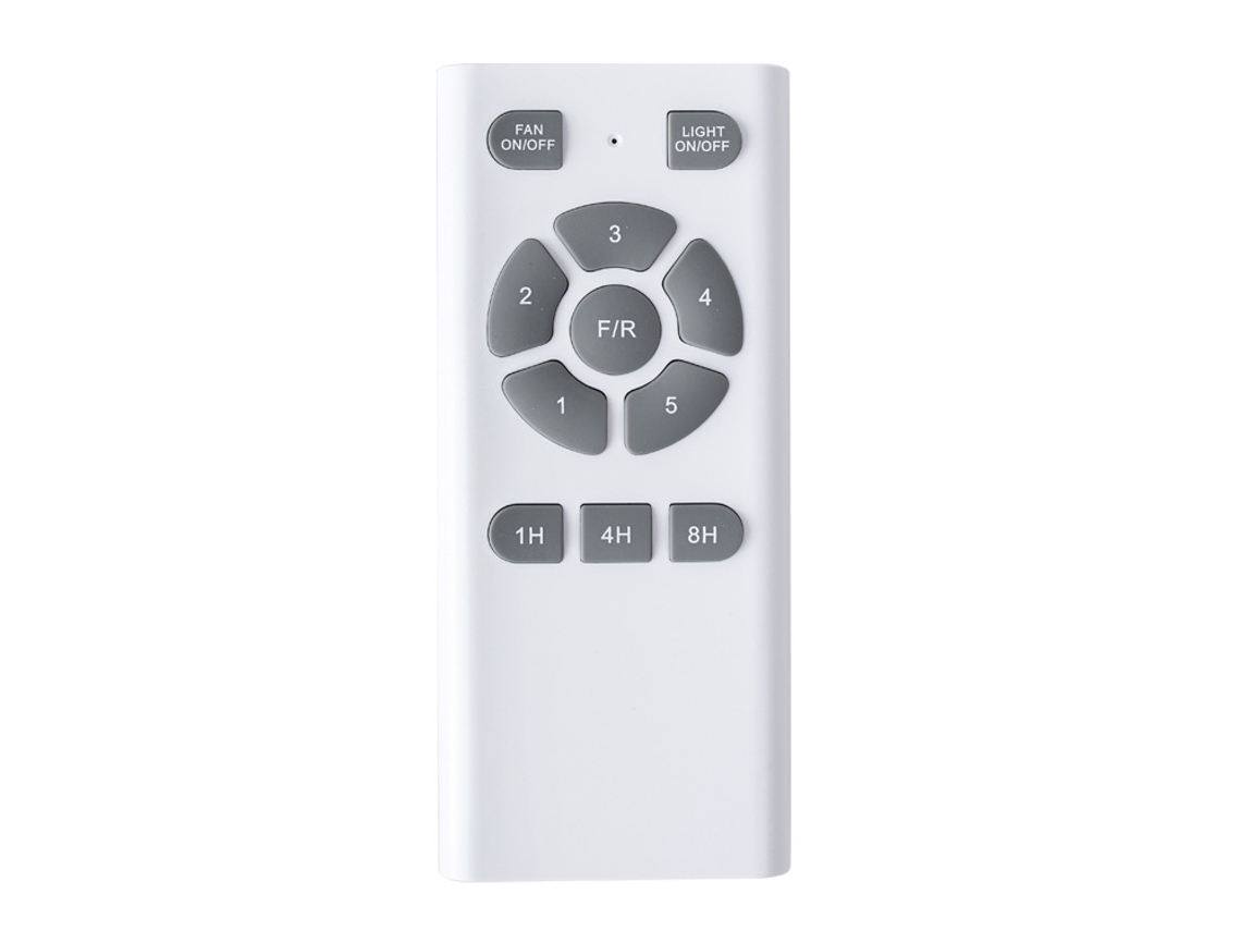 Control remoto para ventiladores de techo y pared con luz.