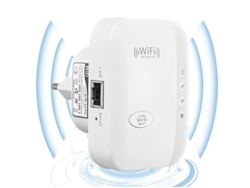 Repetidor WiFi de 300 Mbps, modo repetidor/punto de acceso Yizhood (blanco)