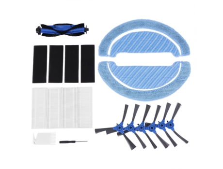 Robot Cepillo Lateral filtro Hepa paño de mopa para Cecotec Conga 1090 piezas de Robot aspirador accesorios Kit de repuesto
