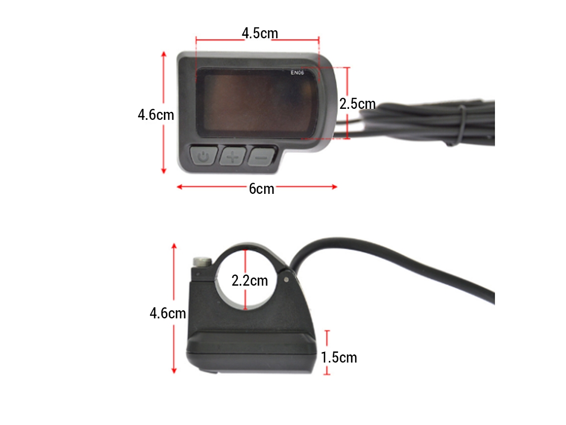 2026-medidor De Velocidad Lcd Inteligente Para Bicicleta Eléctrica Y Patinete Eléctrico
