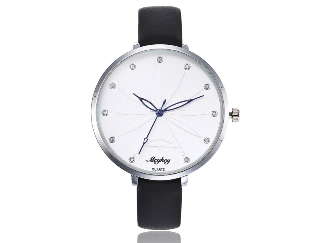 Reloj De Pulsera Fanteeda Para Mujer, Dorado, Aleación Única, Cuarzo Analógico, Marrón