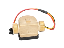 Sensor De Flujo De Agua De Latón G1/2 Macho, Contador Hall, 0,3-10 L/min, Cc 3-24 V, Yf-b13