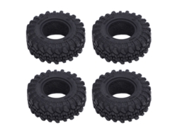 Neumáticos Rc De 1 Pulgada Con Gomaespuma Interna Para Coches Crawler 1/18 Y 1/24 (repuesto)