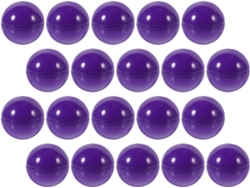 Juego De 20 Bolas De Plástico Huecas, Que Se Pueden Abrir, Para Actividades De Fiesta, Ligeras Y Coloridas.