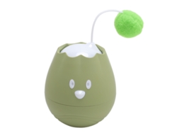 Pelota Interactiva Para Gatos De Interior, Juguete Electrónico Que Se Activa Automáticamente Al Tacto, Color Verde.