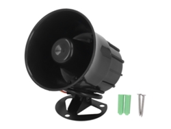 Sirena Eléctrica Con Cable De 120 Db, 10-28 V, Abs, Para Piscinas, Centros Comerciales Y Seguridad Escolar.