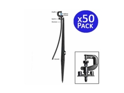 Microaspersor de Riego Bailarina 360º Con Estaca de 40 Cm Pack 50 SUINGA