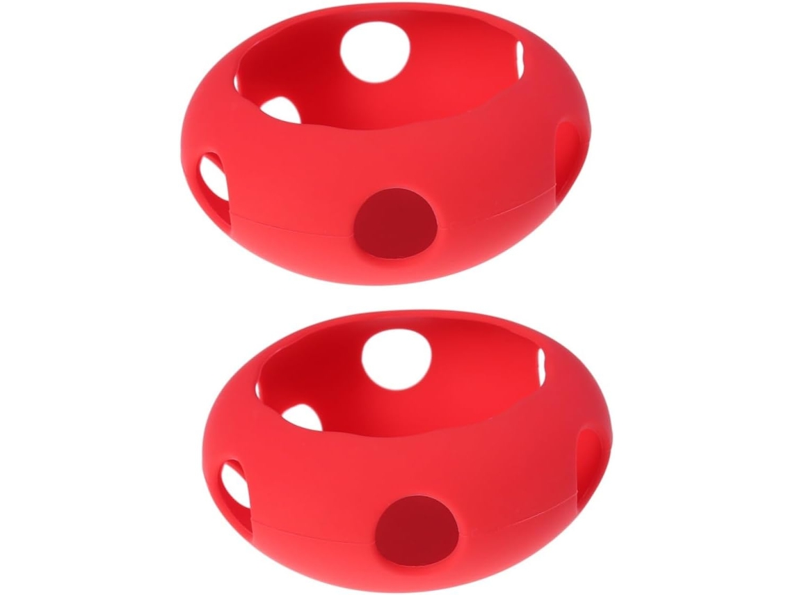 Juego De 2 Fundas De Silicona Para Mini Teléfono - Rojo - Fácil Instalación