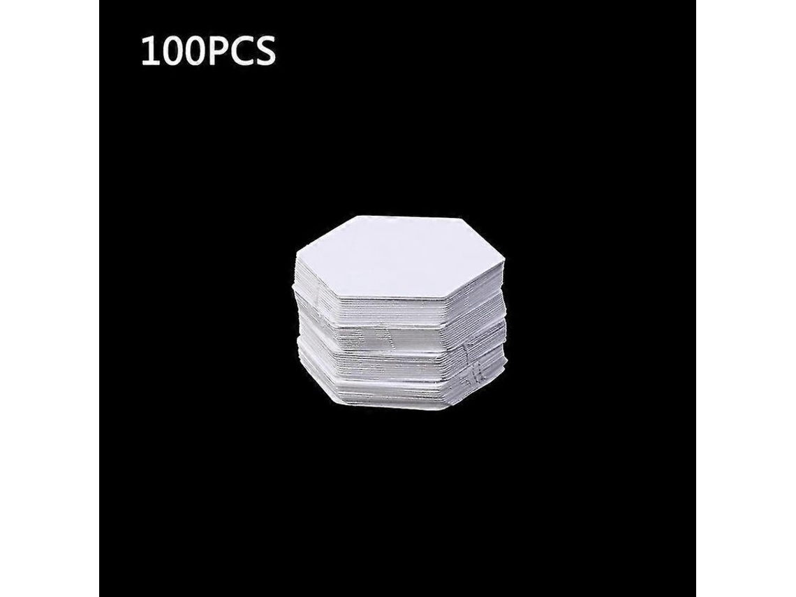 2026-plantillas De Hexágono Para Patchwork Y Costura, 100 Piezas De Papel, 6 Tamaños, Herramienta Diy Para Artesanía S202412306487