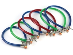 Cadena Ligera Trenzada De Acero Inoxidable Antirrobo Con Mecanismo.