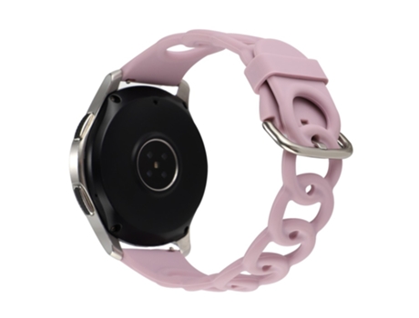 Correa de Silicona 22mm rosquilla hueca para Huawei Watch Buds/GT3 SE/GT3 Pro 46mm - púrpura claro