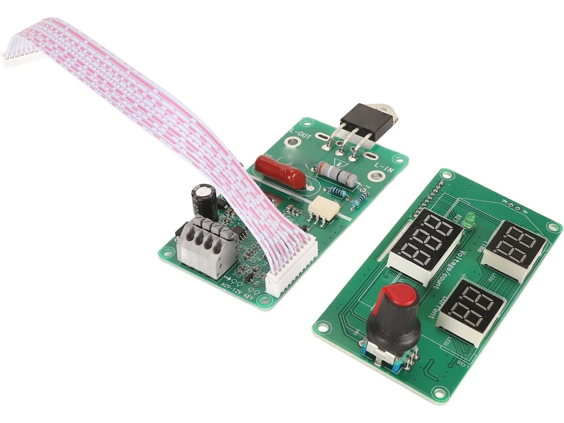 Módulo De Control Para Soldadora Por Puntos De 40 A Con Pantalla Lcd, De 0 A Conteo.