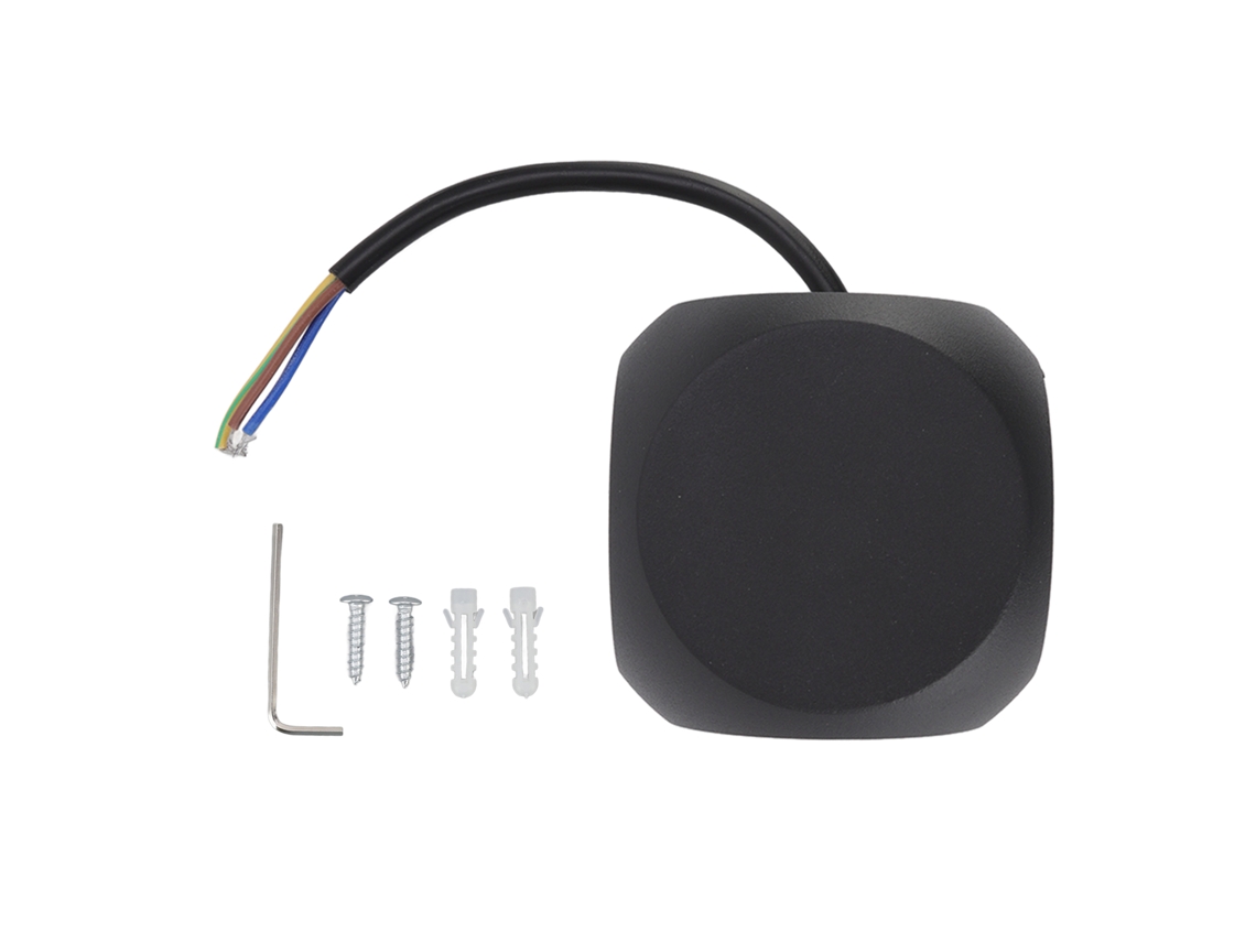 Lámpara de pared LED brillante de 4 lados, resistente al agua, luz cálida, innovadora, modelo 2026, para patio, cocina y comedor.