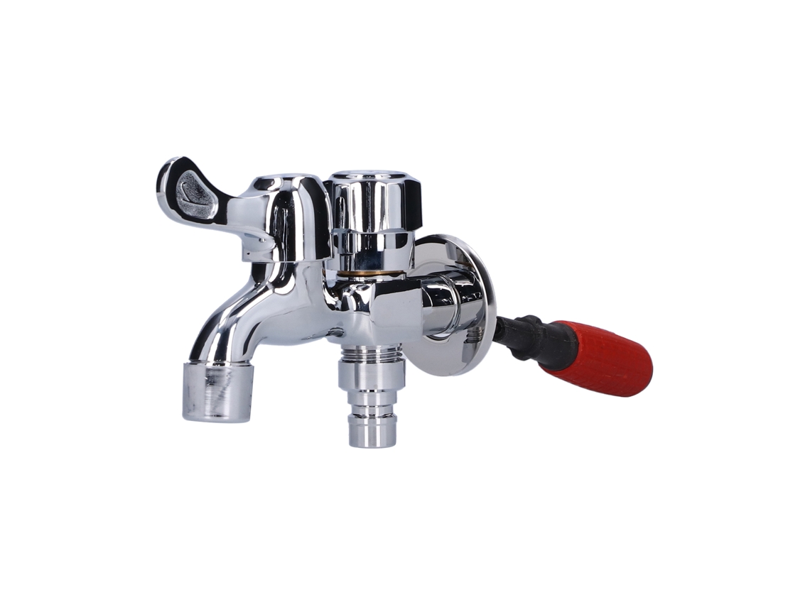 Boquilla de agua de acero inoxidable con rosca macho G1/2 para baño y lavadora