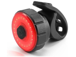 YIZHOOD Luz trasera de bicicleta Luz trasera con sensor de freno DES1407 (negro)