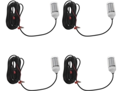 4 Luces Led Subacuáticas De Pesca De 12 V, 108 Unidades, Color Verde, Señuelos Para Peces, Atraen Camarones.