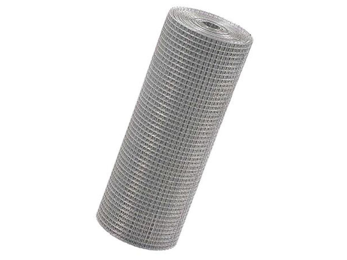 Malla electrosoldada 6x6x0,6 mm 60cm. 9 k. rollo 25 m