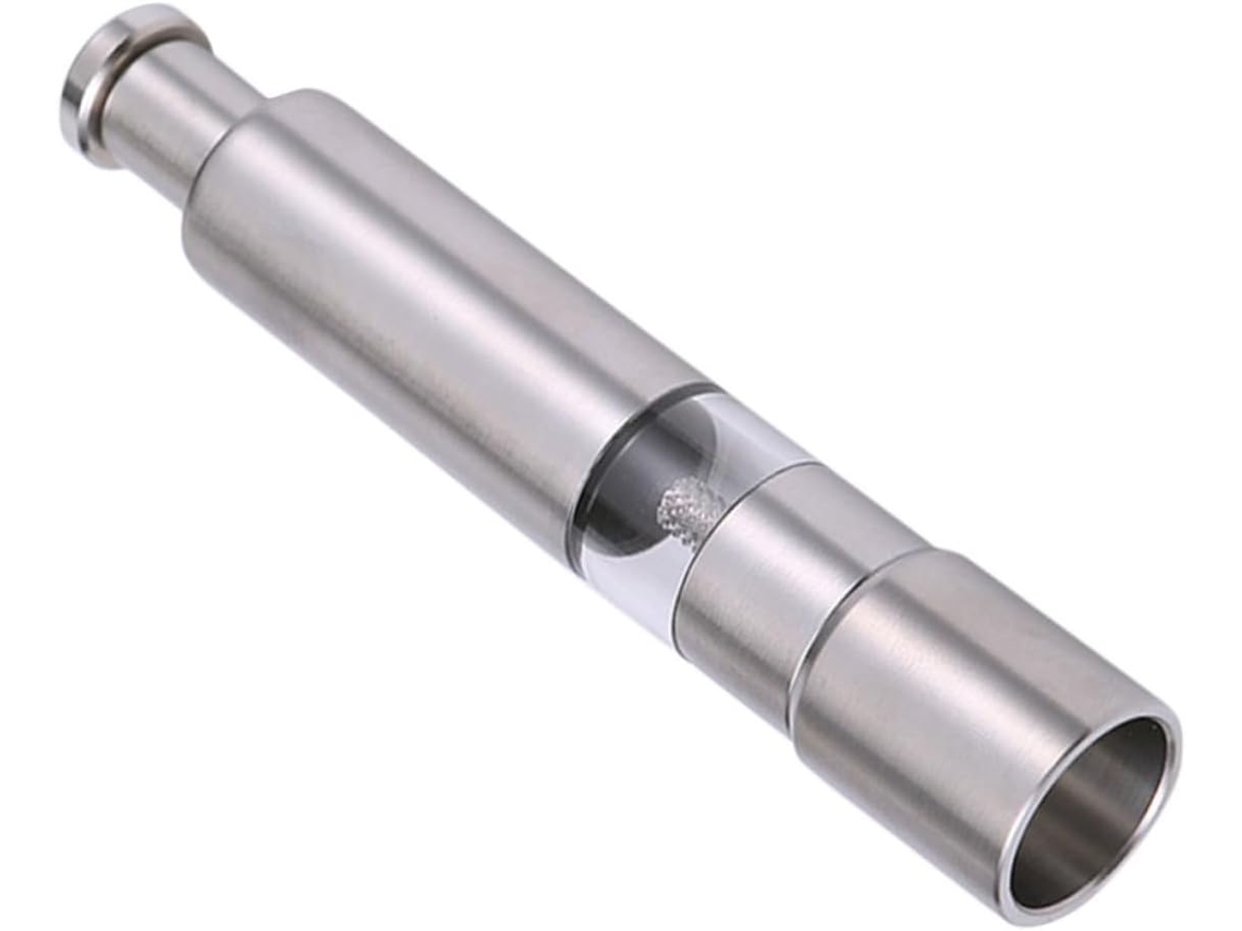 Moedor - Frasco De Metal Vaziopimenta Para Moer Sementes De Gergelim, Pimenta, Sal, Etc.br-pílulas