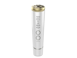 Masajeador facial Máquina de estiramiento de la piel con microcorriente Terapia de luz Masajeador Rf antienvejecimiento Herramienta de belleza Blanco YEMAESRE