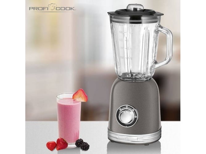 Batidora de Vaso PROFICOOK UM 1195 (800 W - 1.5 L - Gris)