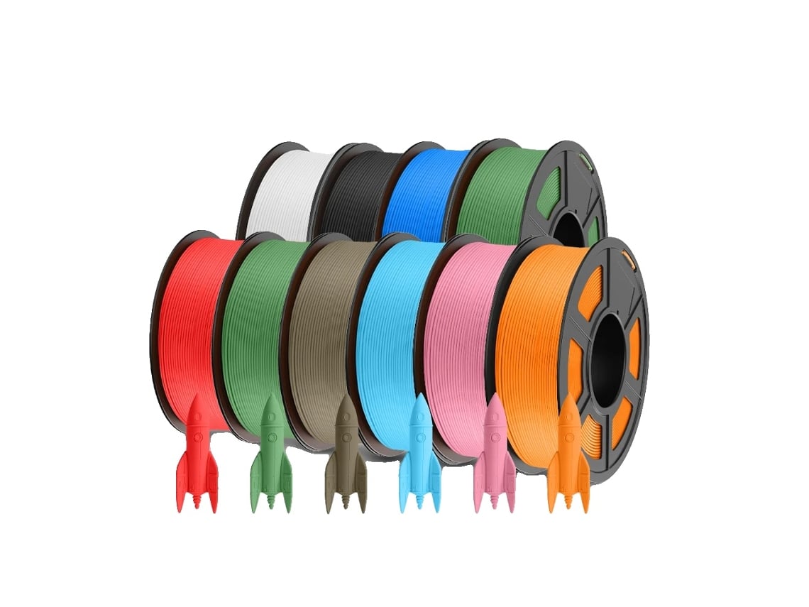 Filamento para impresora 3D, PLA, acabado mate, PLA mate 10mix 9 OEM