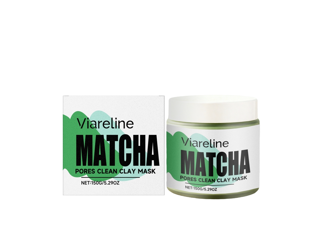 Mascarilla de arcilla para poros con matcha